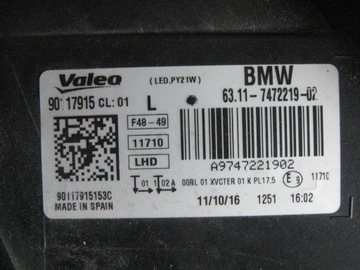 фото thumb №8, Ліва лампа - full led - bmw x1 f48