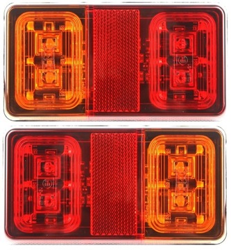 фото thumb №1, Лампа задня причепи комбінована led діодний пара