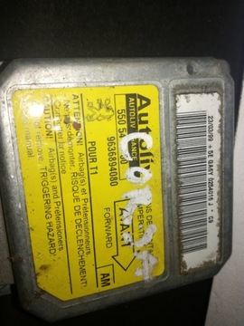 фото thumb №4, Модуль датчик подушек подушка безопасности peugeot 206 550541500