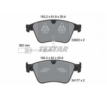 фото thumb №2, Textar тормозные колодки тормозные bentley continental 05-