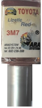 TOYOTA 3M7 LIPSTIC RED LAKIER SAMOCHODOWY ZAPRAWKA DO RYS 10ML ARASYSTEM