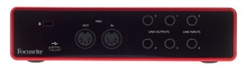 Аудиоинтерфейс Focusrite Scarlett 4i4 3Gen