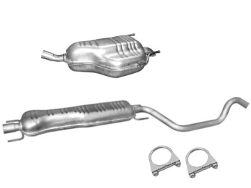 фото thumb №1, Opel zafira b 1.6 1.8 2.2 бензин - глушители + хомуты
