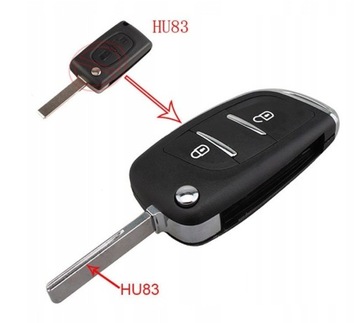 фото thumb №3, Ключ корпус peugeot 207 307 308 expert 807