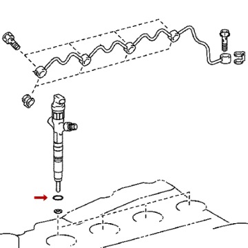 фото thumb №4, Кольцо форсунки do toyota hilux d4d