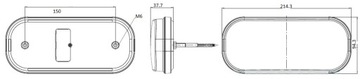 LAMPA TYLNA Zespolona LED Lampy KOMPLET 6 funkcji Dynamiczny kierunek L+P