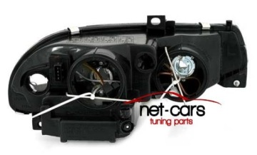 фото thumb №3, Лампы фары alfa romeo 156 97-03 чёрные