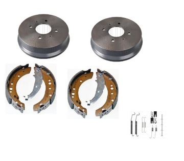 фото thumb №1, Тормозные барабаны тормозные колодки smart forfour 03- задняя kpl