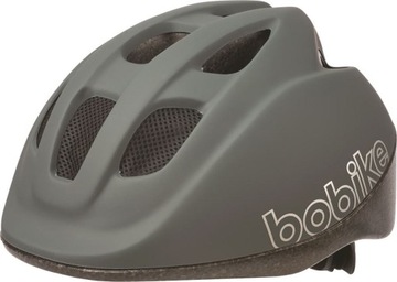 ВЕЛОСИПЕДНЫЙ ШЛЕМ BOBIKE ДЛЯ ДЕТЕЙ, РАЗМЕР XS 46-53 СМ, ЦВЕТ СЕРЫЙ