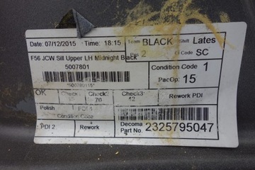 фото thumb №6, Молдинг порог левая mini f56 jcw a94