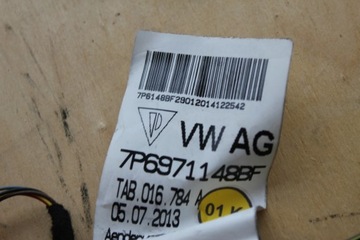 фото thumb №8, Джгут електричний. задньої кришки vw touareg 7p6971148bf