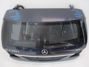 фото thumb №1, Кришка багажника багажника mercedes gls 166 18r камера amg