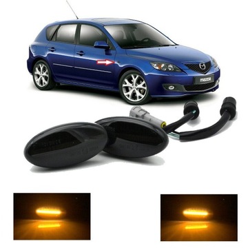 фото thumb №3, Led поворотники поворотники mazda 2 3 5 mpv