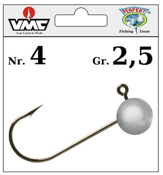 MINI JIG VMC BEZ KOŁNIERZA Nr.4 / 2,5 gr MYT - LOV