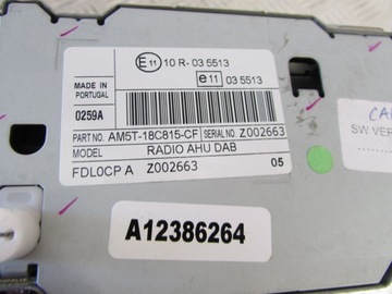 фото thumb №4, Радіо cd панель ford c-max mk2 11r