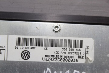 фото thumb №6, Підсилювач динаміків vw phaeton 3d0035466