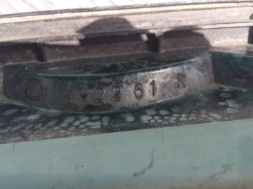 Bmw e12 лампа правый задний  задняя хром оригинал с Разборки, фото thumb