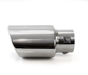 фото thumb №13, Наконечник выхлоп глушителя накладка na гаситель хром сталь нержавеющая mt 014