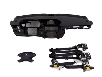 фото thumb №1, Mercedes w212 приборная панель консоль подушка безопасности ремни оригинал