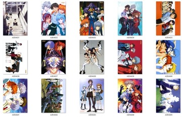 Аниме Neon Genesis Evangelion Плакат БОЛЬШОЙ ВЫБОР