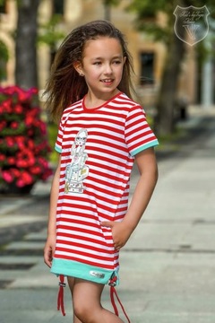 толстовка DRESS 134 140 Voga Italia STRIPES