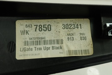 фото thumb №5, Jeep grand cherokee оббивка багажника 5kt37dx9ac