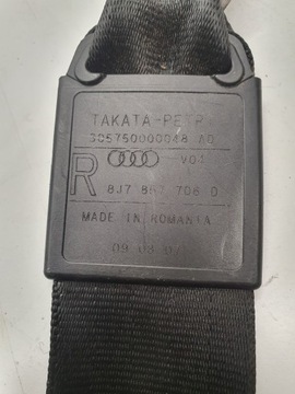 фото thumb №3, Pas безпеки праві audi tt 8j 8j7857706d