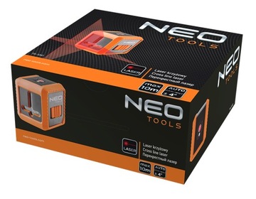 NEO CROSS CROSS ЛАЗЕРНЫЙ УРОВЕНЬ 10 м + КОРПУС + РУЧКА