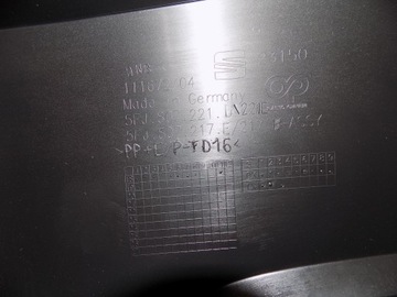 фото thumb №10, Бампер перед решётка радиатора 6pdc версия pod радар i камера lx6t seat tarraco 2019+