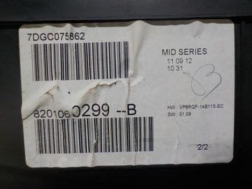 фото thumb №5, Clio iii лічильник прилади 8201060299b