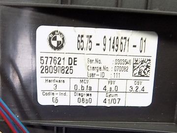 фото thumb №9, Лампа кабіни модуль сигналізації bmw e90 6945200 9149671