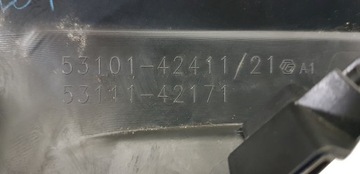 фото thumb №14, Toyota rav4 рестайлинг 15-18 решётка радиатора решётка блеск хром 53101-42411