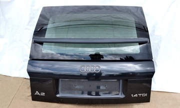 фото thumb №1, Audi a2 крышка задняя зад + стекло чёрная красивая