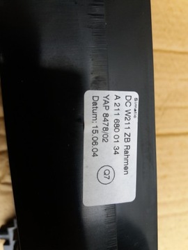 фото thumb №2, Рамка радіо mercedes w211 e-klasa