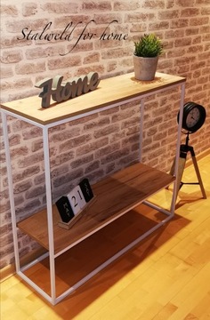 консольный стол, консольный столик, туалетный столик INDUSTRIAL LOFT STYLE