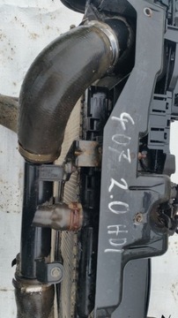 фото thumb №4, Peugeot 407 2.0 16v hdi pas передний радиатор