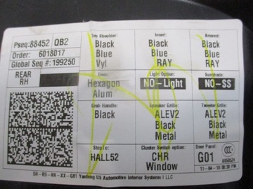 фото thumb №6, Оббивка оббивка двері bmw x3 g01 перед