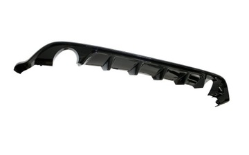 фото thumb №1, Накладка спойлер бампера диффузор vw golf vii tcr