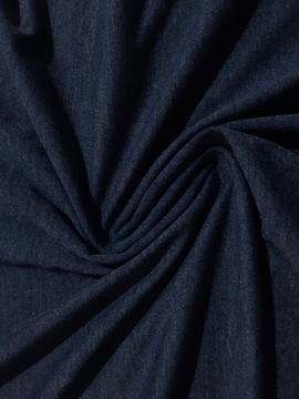 DZIANNINA 100% BAWEŁNA NA KOSZULKI 180g JEANS