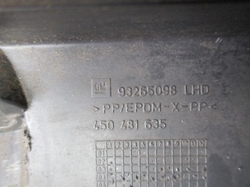 фото thumb №8, Панель под лобовым стеклом opel meriva a 02-05