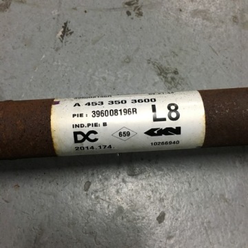 фото thumb №7, Renault twingo iii 1.0 приводной вал правая 396008196r