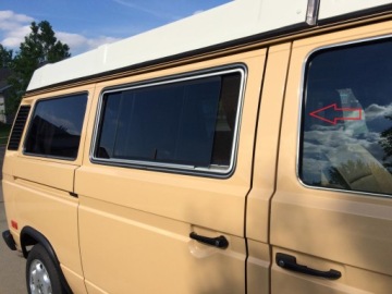 фото thumb №7, Ущільнювач направляючої скла pod хром vw автобус t3
