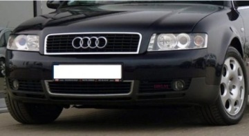 фото thumb №4, Audi a4 b6 решітка w бампер середня рамка хром