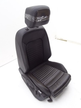 VW PASSAT B8 ПРАВОЕ ПАССАЖИРСКОЕ СИДЕНИЕ КОЖАНОЕ HIGHLINE ERGO COMFORT 3Q0881106K
