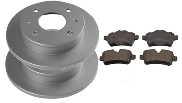 фото thumb №1, Гальмівні диски + гальмівні колодки задня mini cooper one 2006- r56 r57