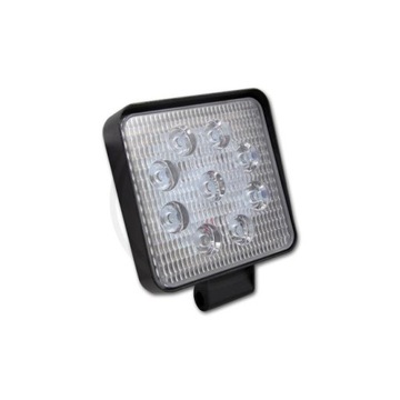 фото thumb №1, Лампа робоча протитуманна фара прожектор 9 led 27w 12v / 24v