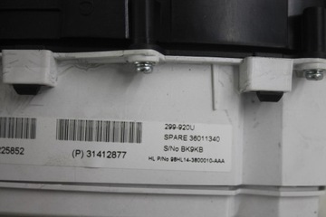 фото thumb №6, Лічильник прилади 31412877 volvo v40 ii uk