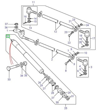 фото thumb №3, Втулка амортизатора поворота land rover defender