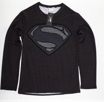 Koszulka Termoaktywna SIŁOWNIA BLACK SUPERMAN 3XL