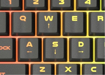 ИГРОВАЯ КЛАВИАТУРА GENESIS со светодиодной подсветкой RGB